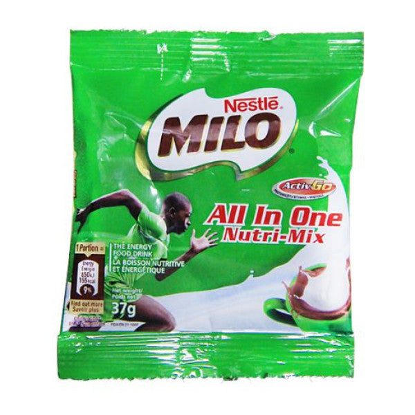 Milo All In One Nutri Mix Sachet 37g (Line)