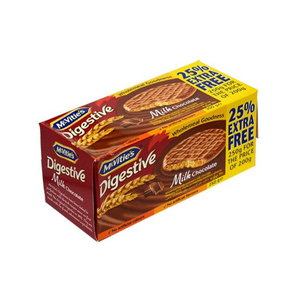 McVities Digestive Milk Chocolate Biscuits 250g