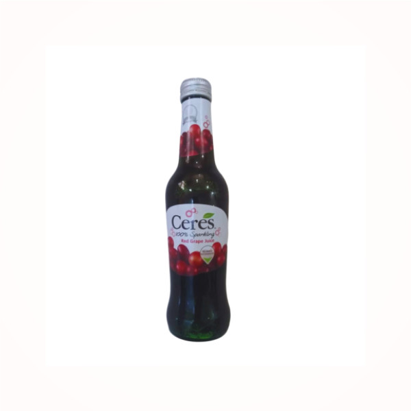 CERES 100% SPARKLING RED GRAPE JUICE 275ML