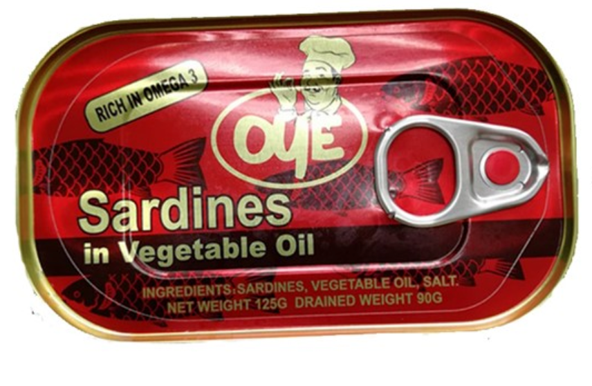Omega-3 Sardine In Vegetable Oil 125g