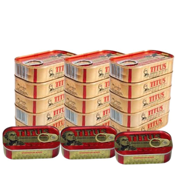 Titus Sardine (Half pack)