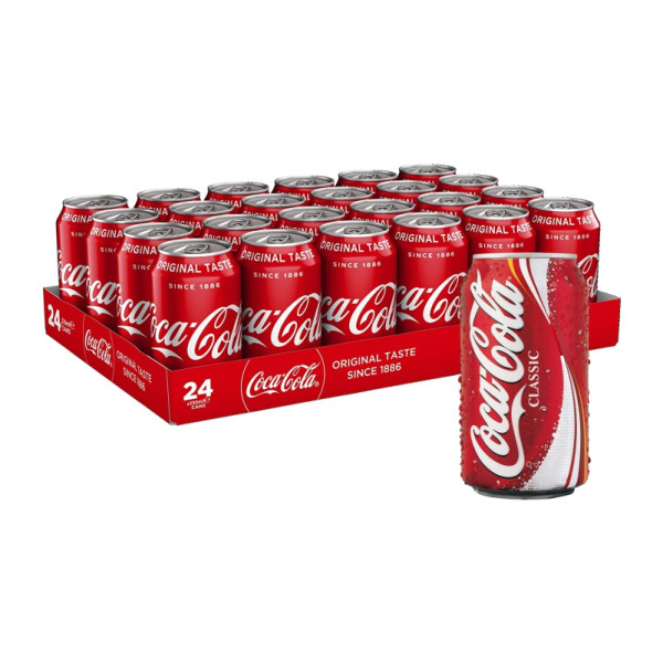 Canned Coke 330ml (24 PCS)