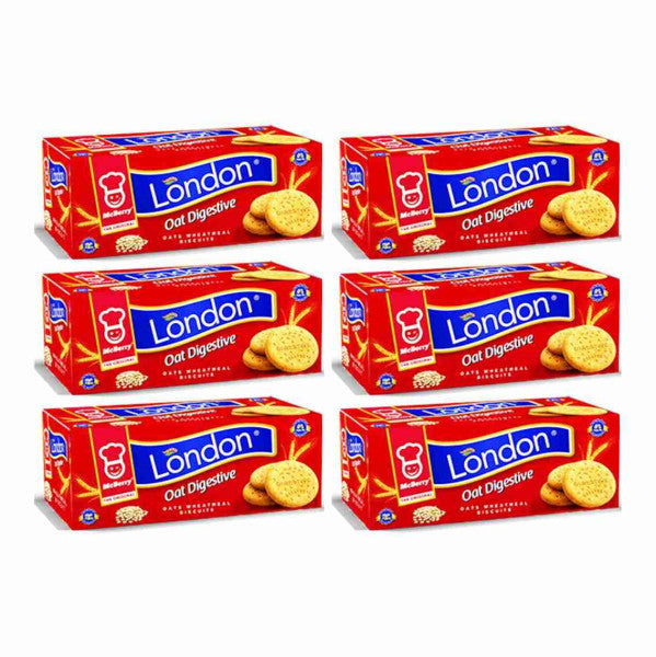 London oats digestive biscuits (6 pcs)
