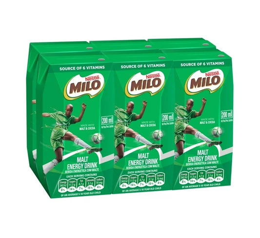 Milo 200ml (6 pieces)