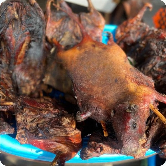 Smoked Grasscutter (Akrantie)