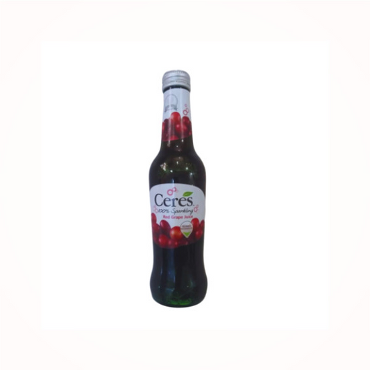 CERES 100% SPARKLING RED GRAPE JUICE 275ML