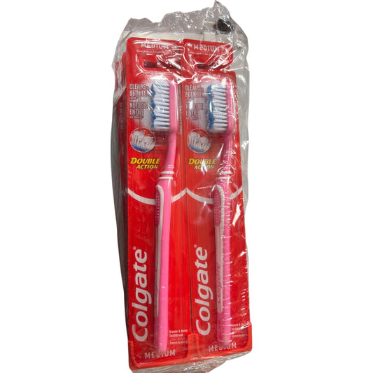COLGATE TOOTHBRUSH DOUBLE ACTION