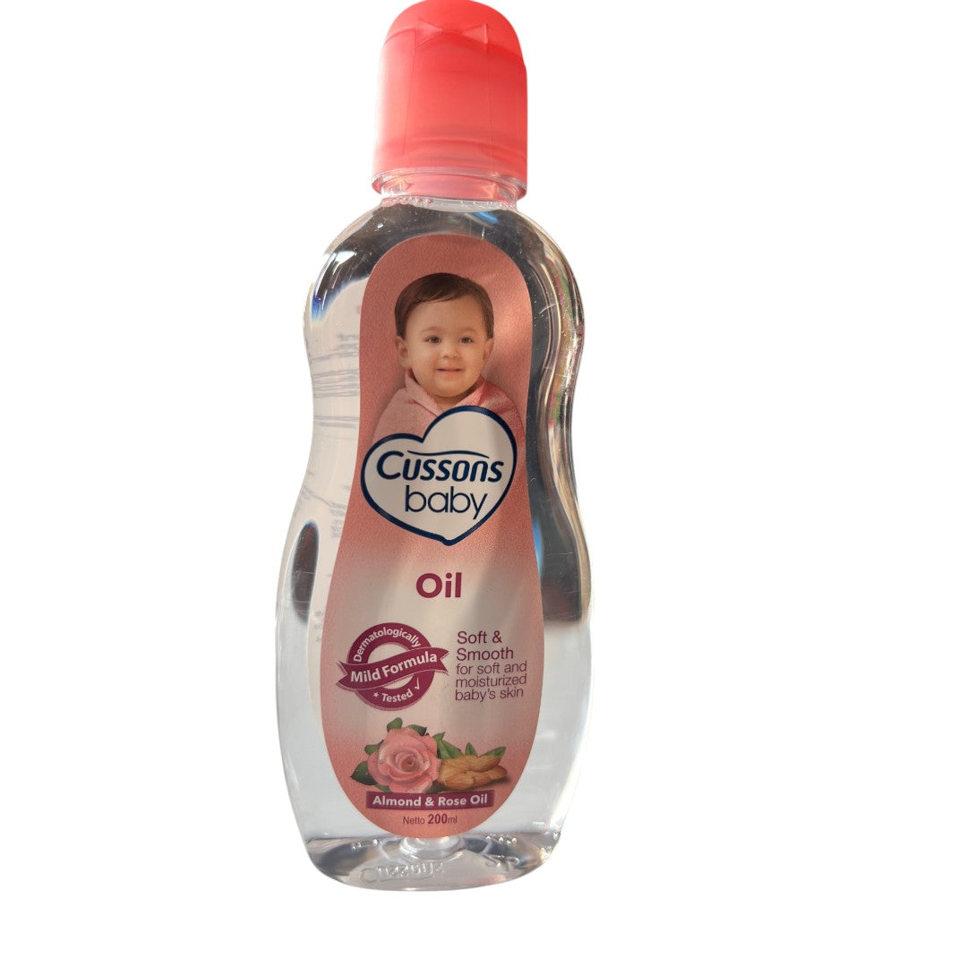 CUSSONS BABY OIL B/S 200ml