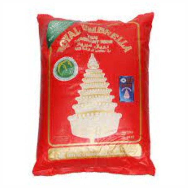 Royal Umbrella Thai Jasmine Rice 25kg (5 X 5)