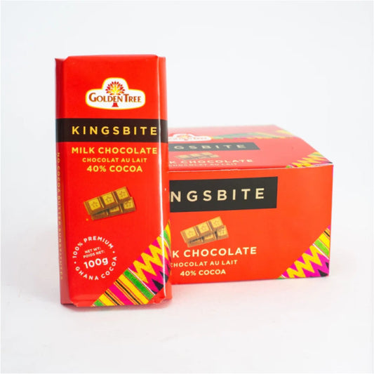 Kingsbite Milk Chocolate 100g (10 pcs)