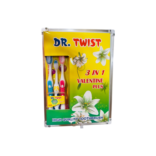 DR. TWIST 3 IN 1 TOOTHBRUSH