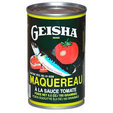 Geisha Mackerel In Tomato Sauce 155g