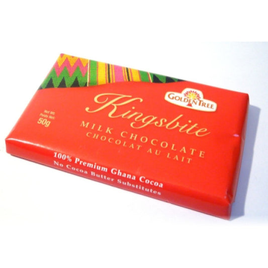 Kingsbite Milk Chocolate 50g
