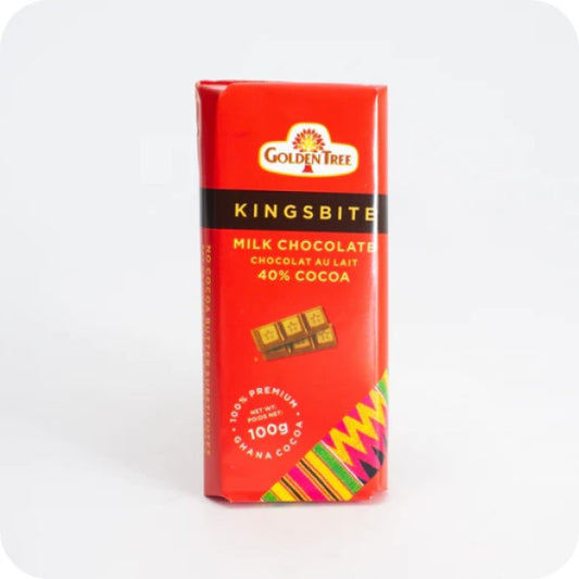 Kingsbite Milk Chocolate 100g