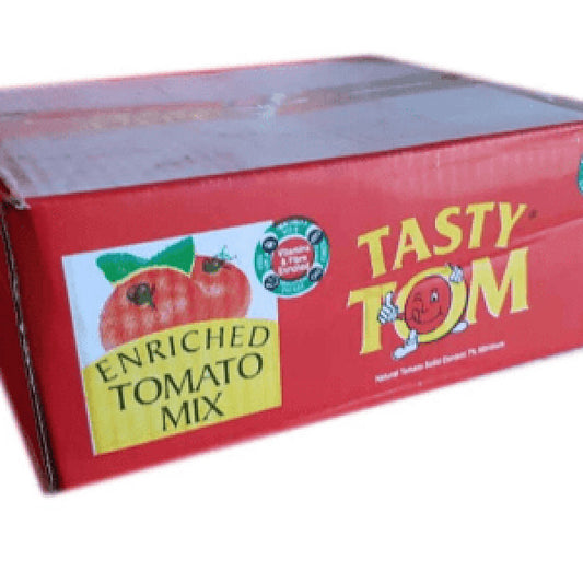 Tasty Tom Tomato Paste 70g line (sachet) Box